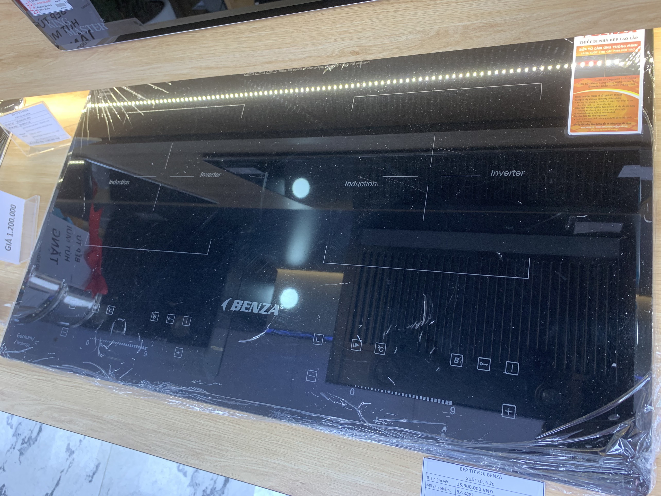 BẾP TỪ BENZA BZ 388T